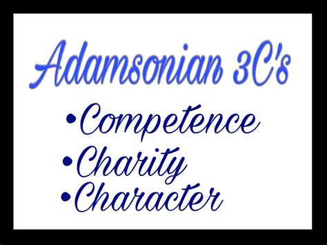 3 c's of adamson university|The 3C's of an Adamsonian .